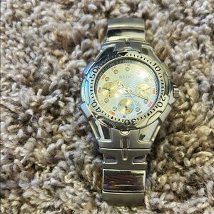 Seiko Silver Chronograph Men's Watch